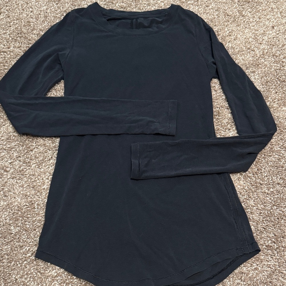 Lululemon long sleeve sexy sheer/burnout